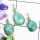 LARIMAR H - SBP895- NATURAL GEMSTONE BEAUTIFUL 3PCS BEZEL PENDANTS SET MADE 