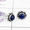 LAPIS H - BLE993-ROUND DESIGNER STUD EARRING NATURAL GEMSTONE HANDMADE WIT