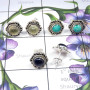 3pcs Prynite,Turquoise,Kyanite Lot A - SSE877-Beautiful Designer Wholesale 3Pcs Stud Earrings Lot of 92