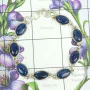 Kynite F - SBB902-925 Sterling Silver Stunning Bezal Bracelets Wit
