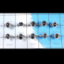 10Pcs Hematite H - SVP832-Wholesale 10Pcs Designer Rings Lot With 925 Sterling Silv