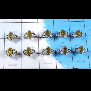10Pcs Vasonite O - SVP832-Wholesale 10Pcs Designer Rings Lot With 925 Sterling Silv 10Pcs Vasonite O - SVP832-Wholesale 10Pcs Designer Rings Lot With 925 Sterling Silv