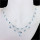 Blue Topaz G - BZN988-Fabulous Designer 925 Solid Sterling Silver  Bezal Neckla