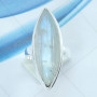 Rainbow Moonstone B - PSR812-925 Sterling Silver Fashionable Design Rainbow Moonstone 
