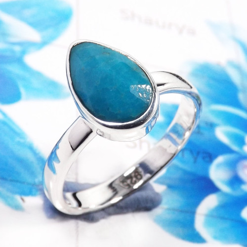 Sleeping Beauty Turquoise C - PSR790- 925 Sterling Silver Gemstone Sleeping Beauty Turquoise T