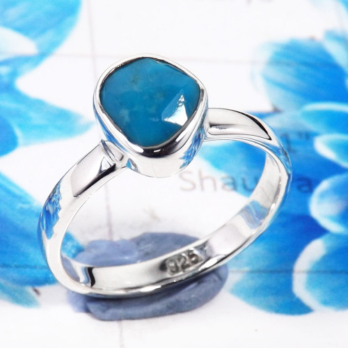 Sleeping Beauty Turquoise C - PSR789-925 Sterling Silver Fabulous Gemstone Sleeping Beauty Tur Sleeping Beauty Turquoise C - PSR789-925 Sterling Silver Fabulous Gemstone Sleeping Beauty Tur