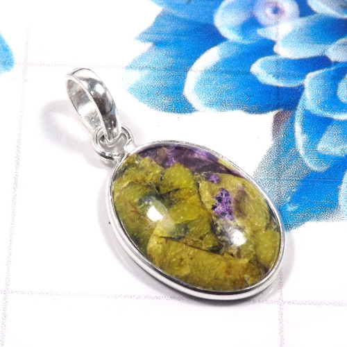 Mohave Stichtite A - BPS958-Fabulous Mohave Stichtite 925 Sterling Silver Company Mad Mohave Stichtite A - BPS958-Fabulous Mohave Stichtite 925 Sterling Silver Company Mad