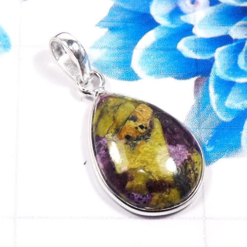 Mohave Stichtite E - BPS958-Fabulous Mohave Stichtite 925 Sterling Silver Company Mad Mohave Stichtite E - BPS958-Fabulous Mohave Stichtite 925 Sterling Silver Company Mad