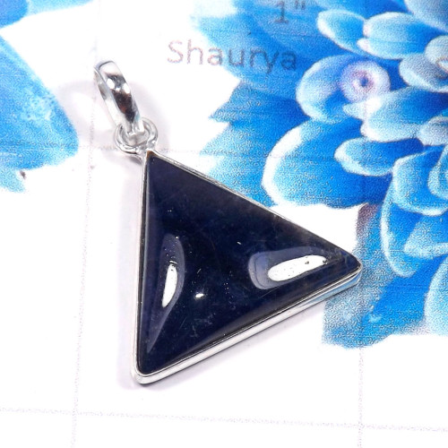 Sodolite D - BPS956-Stunning 925 Sterling Silver Handmade Bezel Pendant Sodolite D - BPS956-Stunning 925 Sterling Silver Handmade Bezel Pendant