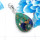 Lapis Azurite L - BPS965-Charming Lapis Azurite 925 Sterling Silver Bezel Pendents