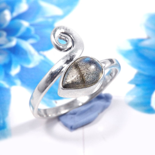 Labradorite Cab B - RSS928-Fabulous 925 Sterling Silver Preety Designer Rings Handma Labradorite Cab B - RSS928-Fabulous 925 Sterling Silver Preety Designer Rings Handma