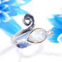 Rainbow Moonstone G - RSS928-Fabulous 925 Sterling Silver Preety Designer Rings Handma