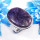 Charoite C - PSR781-925 Sterling Silver Stunning Company Made Plain Rings