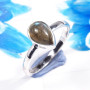 Labradorite Cab B - RSS927-925 Sterling Silver Dazzling Company Made Party Wear Ring