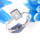 Rainbow Moonstone F - RSS927-925 Sterling Silver Dazzling Company Made Party Wear Ring