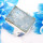 Aquamarine Rough K - RSS922-Dazzling Rough Stone 925 Sterling Silver Wholesale Rings