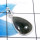 Black Rutile C - BPS951-Beautiful Black Rutile 925 Sterling Silver Handmade Bezel