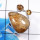 Fossil Coral & Citrine I - CLR936-Dazzling 925 Sterling Silver Party Wear Cluster Rings Fas