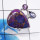 Purple Copper Turquoise B - CLR935-925 Sterling Silver Designer Handmade Custer Rings Wholes