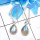 Labradorite Cab I - BZE806-Fabulous 925 Sterling Silver Designer Handmade Bezel Earr
