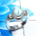 Larimar Cab A - RBS945-Dazzling Larimar Designer Baby Rings 925 Sterling Silver