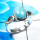 Larimar Cab O - RBS941-Gorgeous Larimar 925 Sterling Silver Fashionable Rings Wh