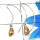 Citrine Cut A - BZE795-Fabulous Preety Design 925 Sterling Silver Bezel Earrings