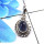 Blue kynite I - SD678-925 Sterling Silver Stunning Company Made Designer Pendant