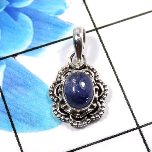 Tanzanite B - SD666-Beautiful 925 Sterling Silver Company Made Pendants Design