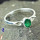 Emerald H - WFJ902-925 Sterling Silver Emerald Designer Pendants Company Man