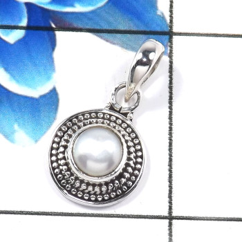 Pearl A - SD656-Lovely Company Wholesale Designer Pendants 925 Sterling Si