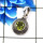 Green Amethyst Cut M - SD656-Lovely Company Wholesale Designer Pendants 925 Sterling Si