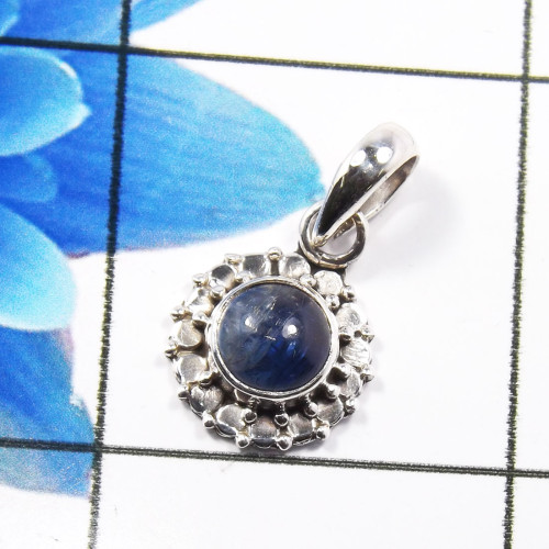 Blue Kynite F - SD654-Fabulous 925 Sterling Silver Designer Pendants Factory Man Blue Kynite F - SD654-Fabulous 925 Sterling Silver Designer Pendants Factory Man
