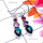 Crysocola B - SDE978-Natural Gemstone Elegant Earring