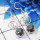 Mystic Quartz H - BZE789-925 Sterling Silver Preety Design Bezel Earrings Handmade