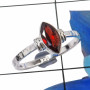 Garnet C - RBS931-925 Sterling Silver Fashionable Baby Rings Company Manufa