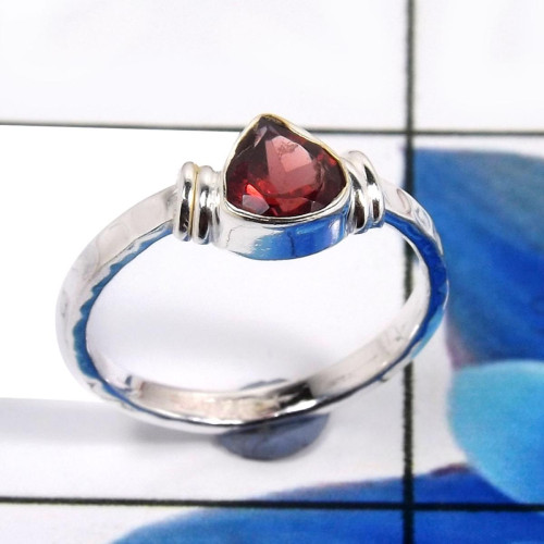 Garnet D - RBS931-925 Sterling Silver Fashionable Baby Rings Company Manufa