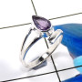 Amethyst Cut A - RBS930-925 Sterling Silver Stunning Light Weight Baby Rings Desi