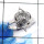Black Rutile A - RBS916-Beautiful 925 Sterling Silver Company Wholesale Baby Ring