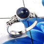 Sodolite A - RBS915-925 Sterling Silver Charming Designer Handmade Rings Fact