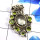 Green Amethyst Cut & Peridot G - SD648-925 Sterling Silver Amazing Handmade Designer Pendant Whol