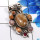 Fossil Coral  O - SD648-925 Sterling Silver Amazing Handmade Designer Pendant Whol