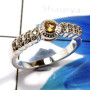 Citrine Cut A - SCR872-Amazing Party Look Casting Rings 925 Sterling Silver Fact