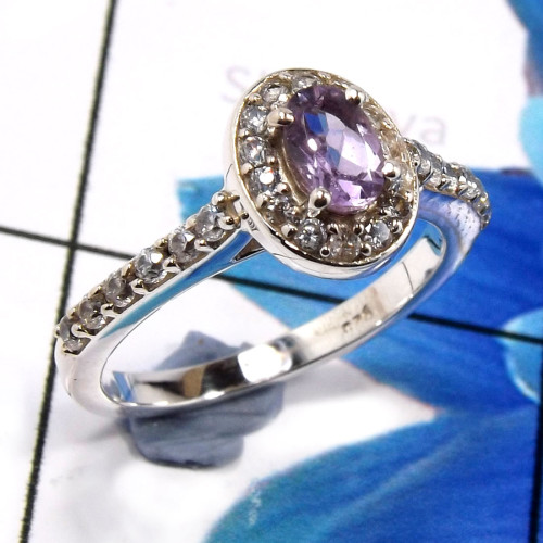 Amethyst Cut H - SCR872-Amazing Party Look Casting Rings 925 Sterling Silver Fact Amethyst Cut H - SCR872-Amazing Party Look Casting Rings 925 Sterling Silver Fact