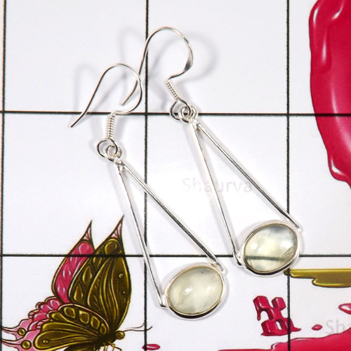 Prynite E - BZE774-Glorious 925 Sterling Silver Factory Made Bezel Earrings Prynite E - BZE774-Glorious 925 Sterling Silver Factory Made Bezel Earrings