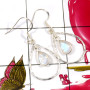 Rainbow Moonstone Cut E - BZE773-Dazzling 925 Sterling Silver Fashionable Bezel Rings Comp