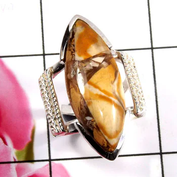 Brecciated Mookaite A - RSS903-Beautiful 925 Sterling Silver Brecciated Mookaite Designe Brecciated Mookaite A - RSS903-Beautiful 925 Sterling Silver Brecciated Mookaite Designe