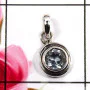 Blue Topaz A - SD642-Glamorous Factory Made Pendants 925 Sterling Silver Wholes