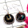 Dichroic Glass F - SDE763-925 Sterling Silver Lovely Dichroic Glass Earrings Factor