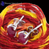 Pink Ruby C - SFJ993-5X7 Oval Pink Ruby Glamorous Design 925 Sterling Silver S